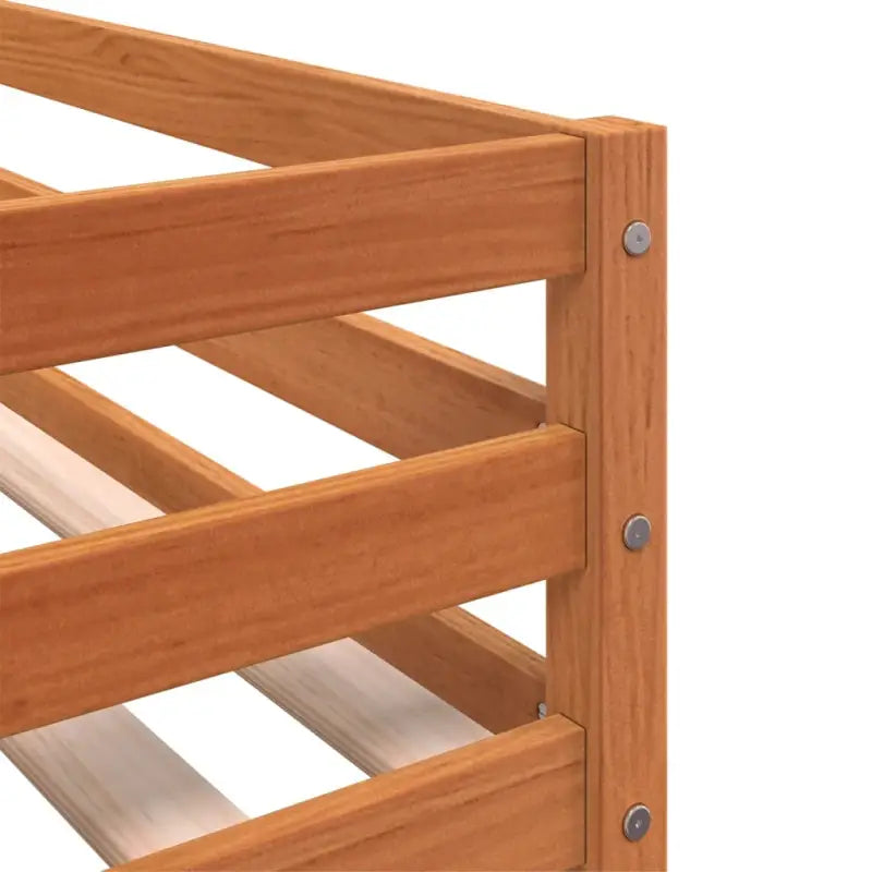 Metalen stapelbed van massief grenenhout voor kleine slaapkamers - Bedden & bedframes