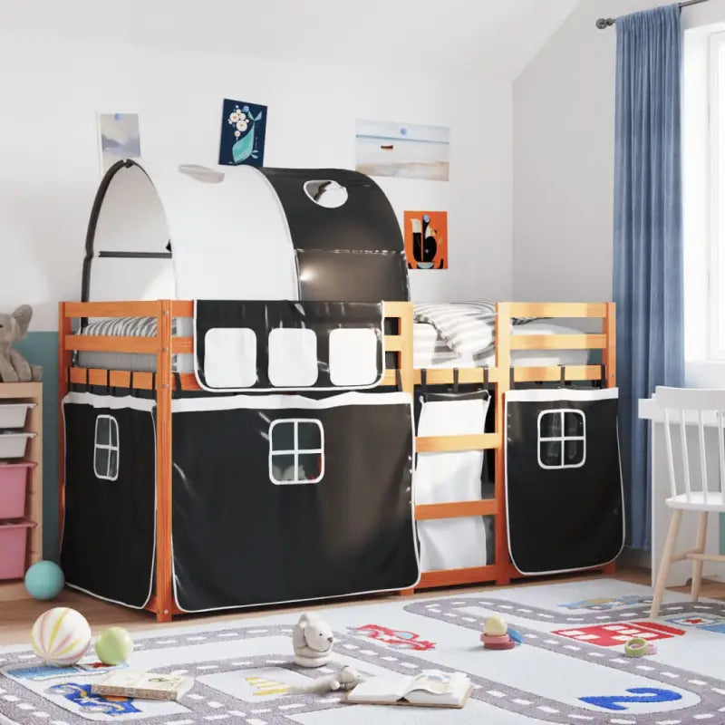 Metalen stapelbed van massief grenenhout voor kleine slaapkamers - Bedden & bedframes