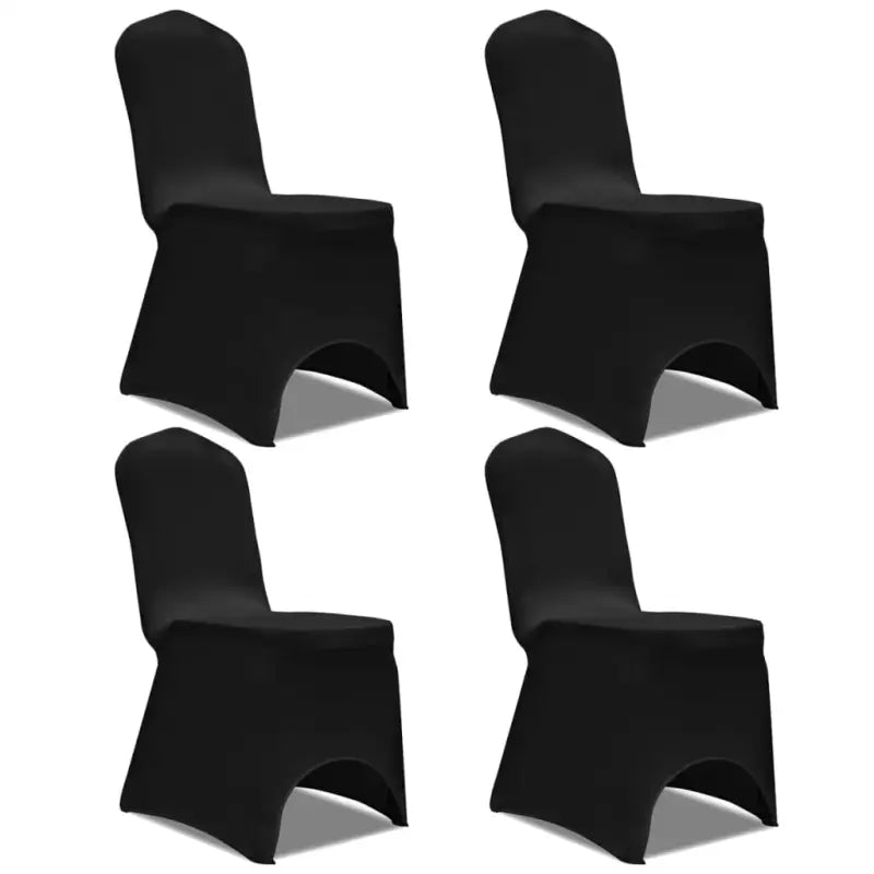 Meubelhoezen levering bevat stretch stoelhoes voor speciale gelegenheden - Zwart / 4 - Meubelhoezen