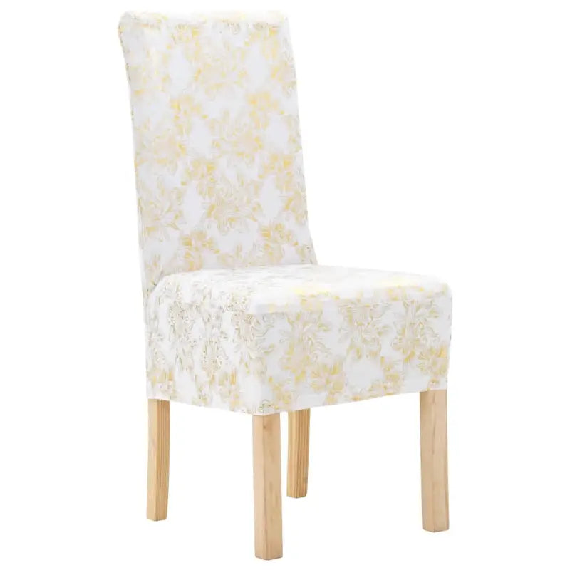 Meubelhoezen met levering bevat voor bijna alle stoelen tot 55 cm hoog - Wit / 6 - Meubelhoezen