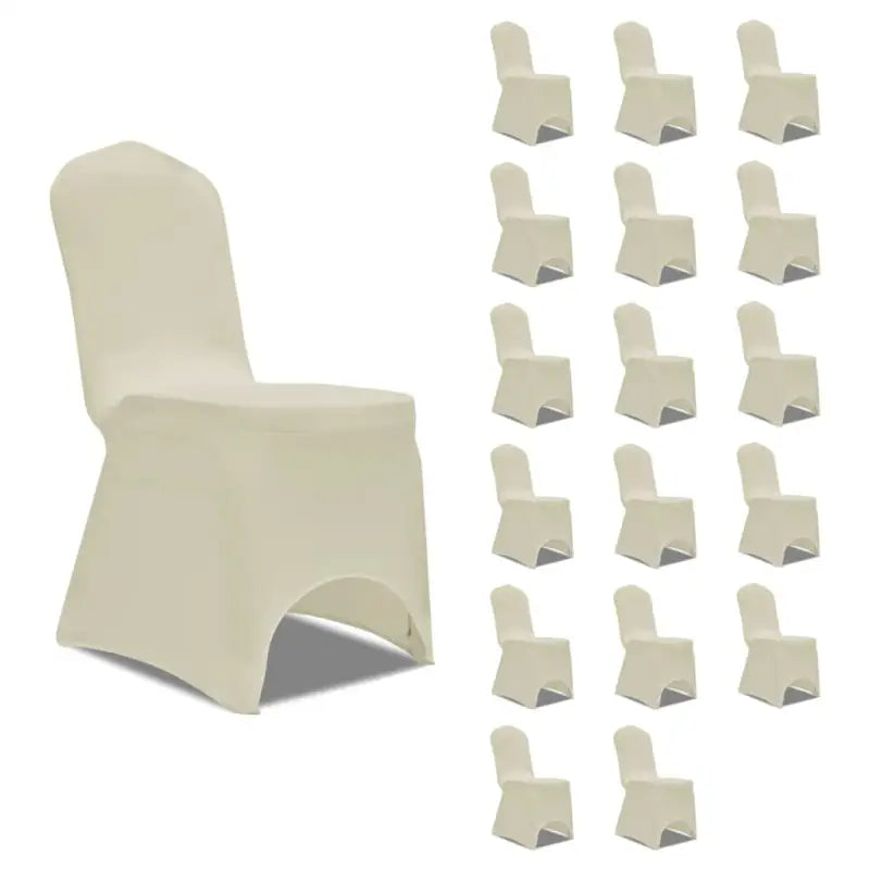 Meubelhoezen voor verschillende soorten stoelen inclusief levering bevat - Crème / 18 - Meubelhoezen