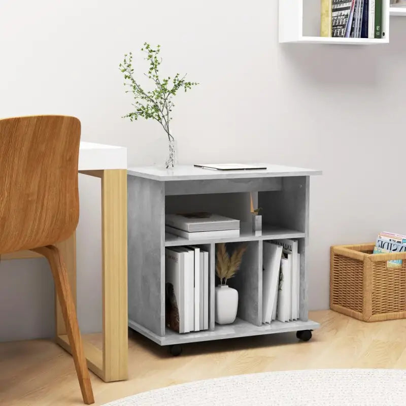 Mobilie opbergkast van bewerkt hout voor een moderne uitstraling - Betongrijs / 1 - Opbergkasten & lockerkasten