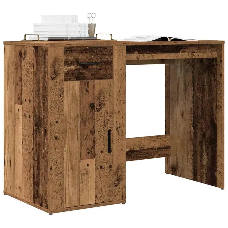 Modern bureaus van bewerkt hout met elegante en duurzame afwerking - Oud hout - Bureaus