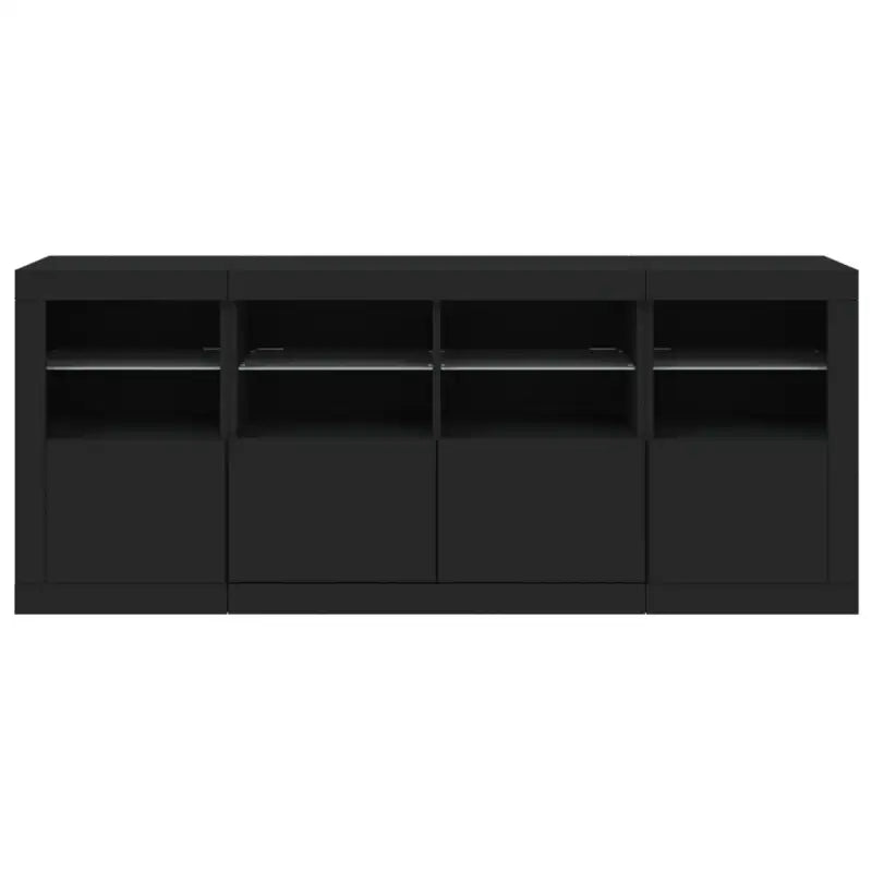 Modern dressoir met rgb led-verlichting en hoogwaardig bewerkt hout - Dressoirs & buffetkasten