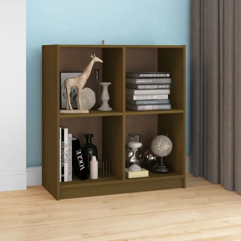 Modern dressoir van massief grenenhout voor een duurzame woonstijl - Honingbruin / 1 - Dressoirs & buffetkasten