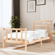 Modern houten bedframe van massief grenenhout met levering bevat - Bedden & bedframes