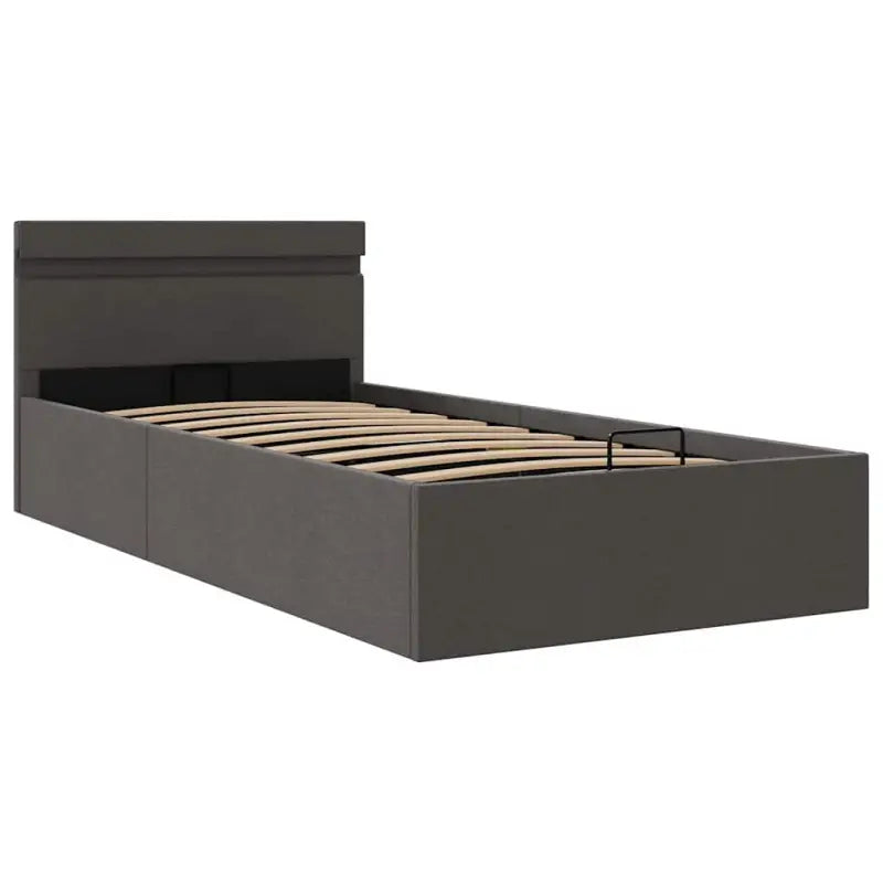 Modern hydraulisch bedframe met multiplex lattenbodem en robuuste bouw - Bedden & bedframes