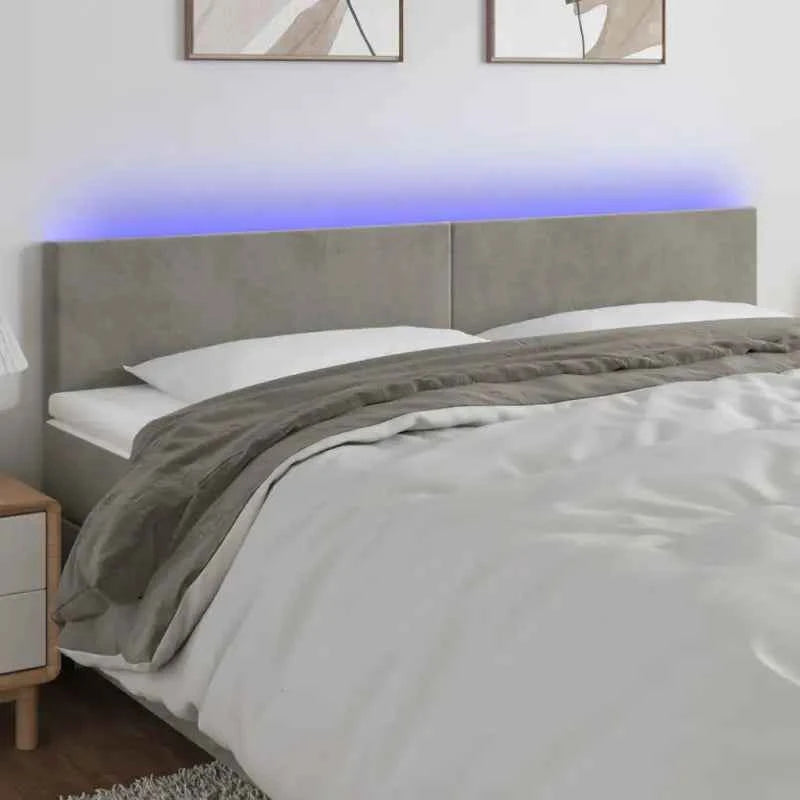 Modern LED Hoofdbord voor een Stijlvolle Slaapkamer