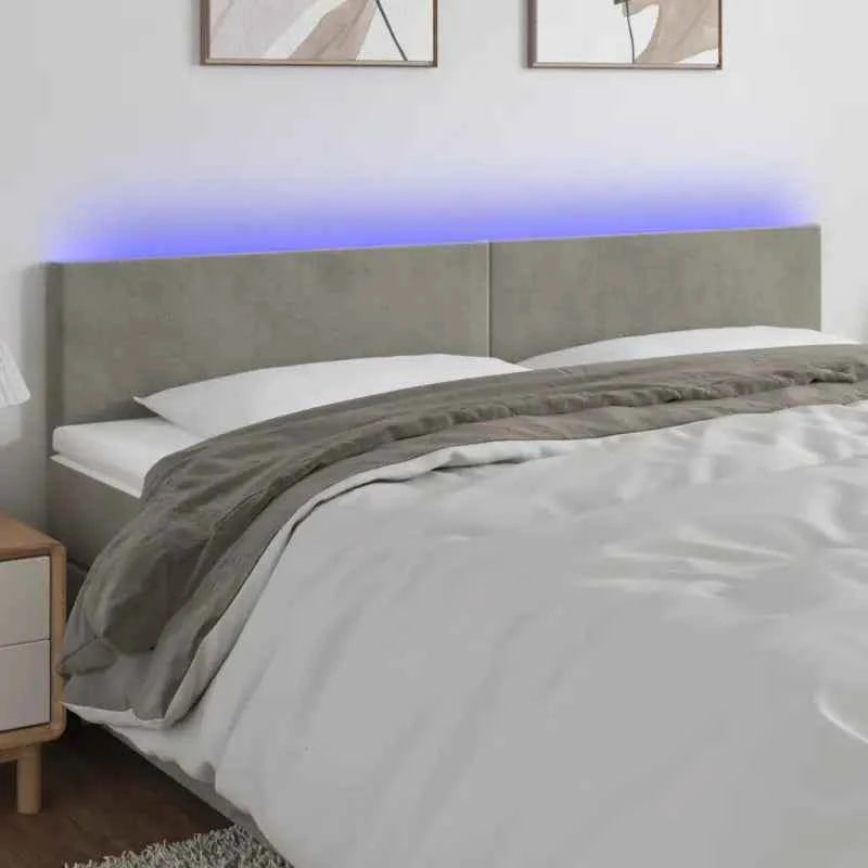 Modern LED Hoofdbord voor een Stijlvolle Slaapkamer