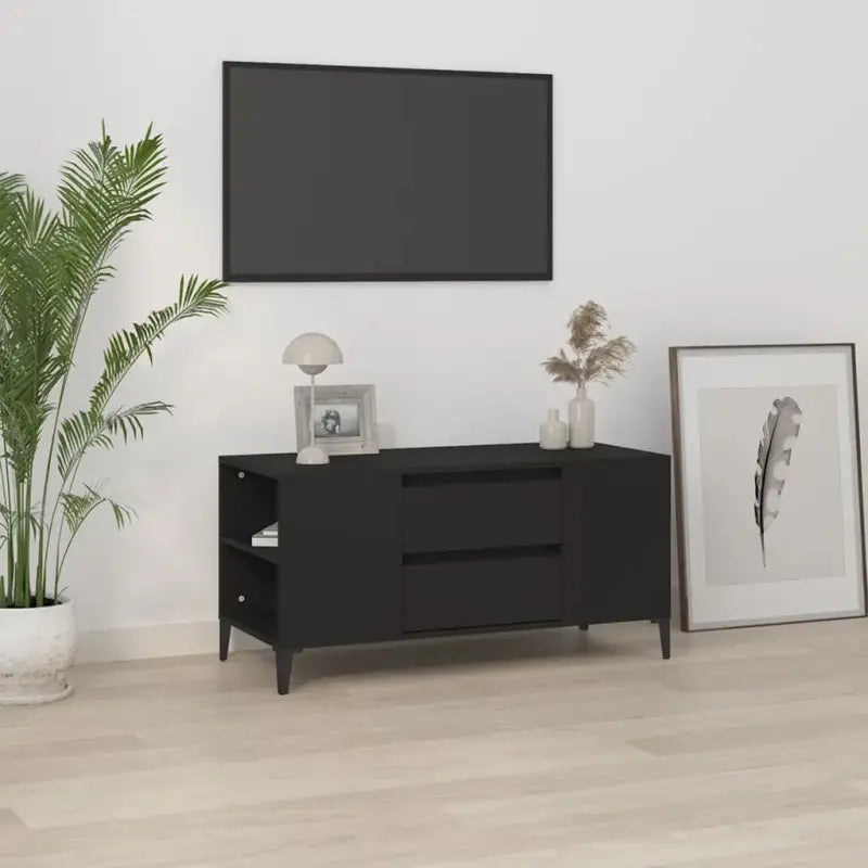 Modern tv-meubel van bewerkt hout met duurzame en stabiele afwerking - Tv-meubels