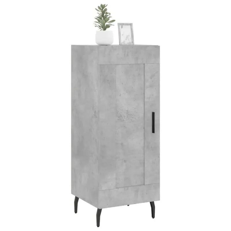 Moderne dressoir met bewerkt hout en metalen poten voor een tijdloze look - Dressoirs & buffetkasten