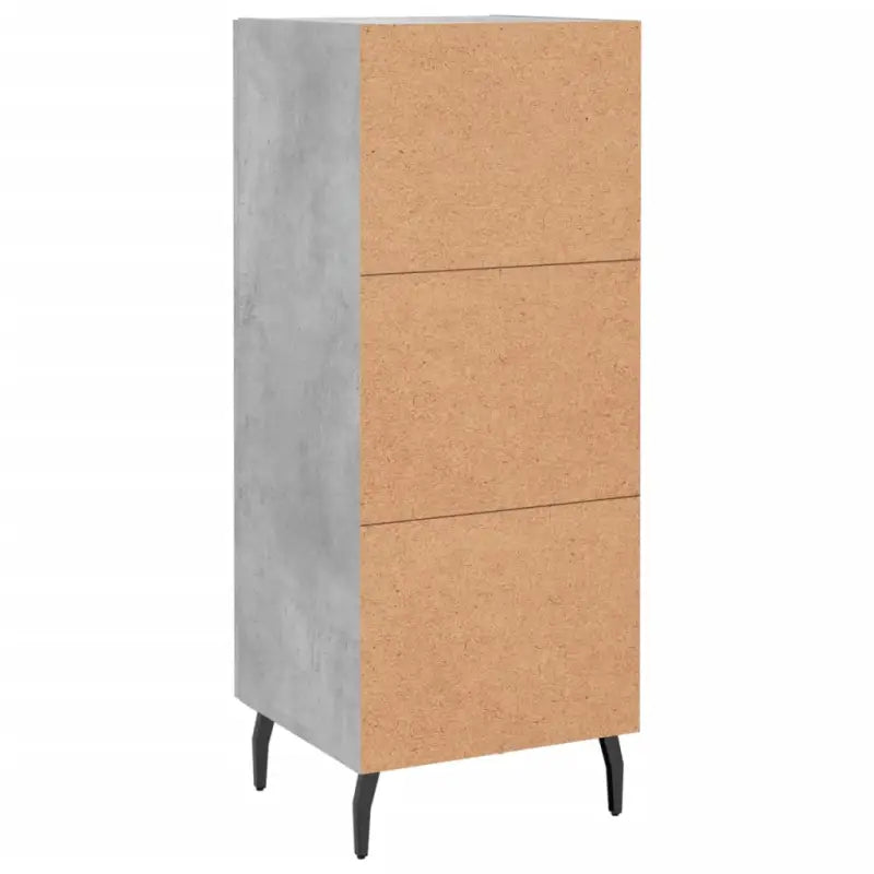 Moderne dressoir met bewerkt hout en metalen poten voor een tijdloze look - Dressoirs & buffetkasten