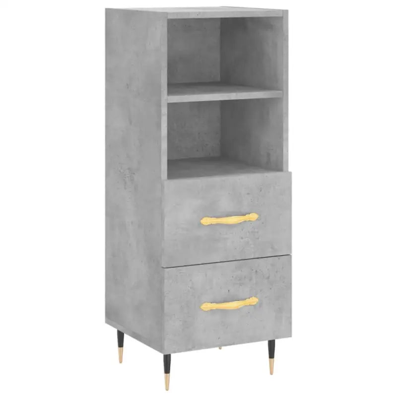 Moderne dressoir met bewerkt hout en metalen poten voor een tijdloze uitstraling - Dressoirs & buffetkasten