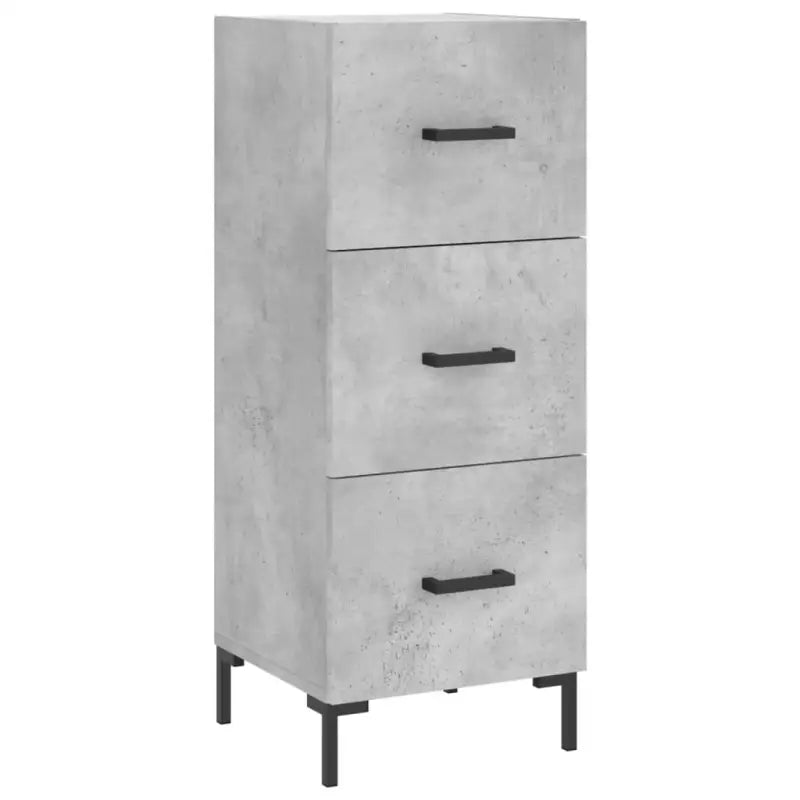 Moderne Dressoir met Metalen Poten en Behandeld Hout - Dressoirs & buffetkasten