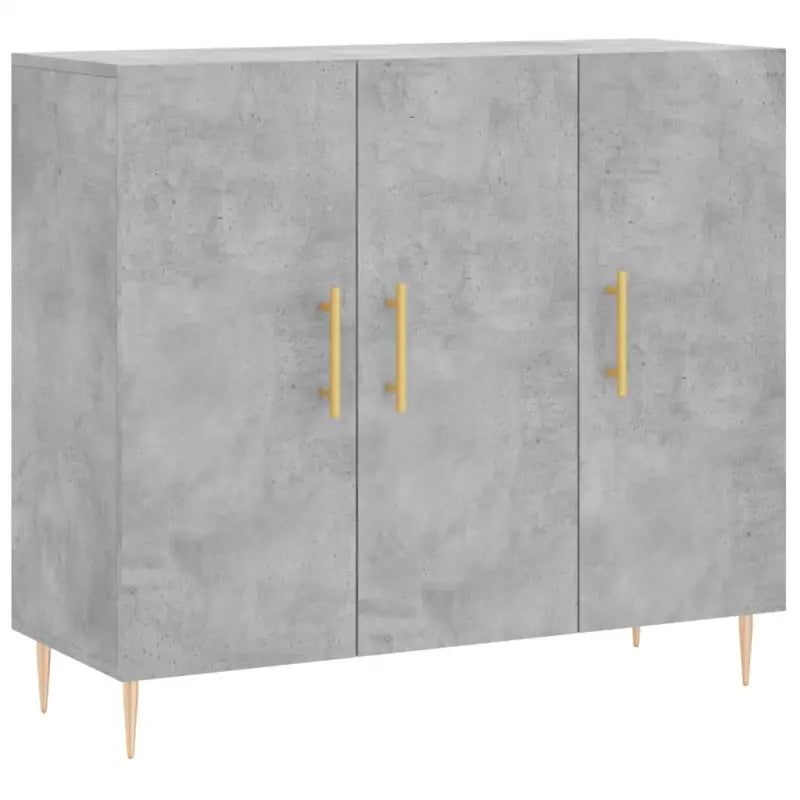 Moderne dressoir met metalen poten en bewerkt hout voor een tijdloze uitstraling - Dressoirs & buffetkasten