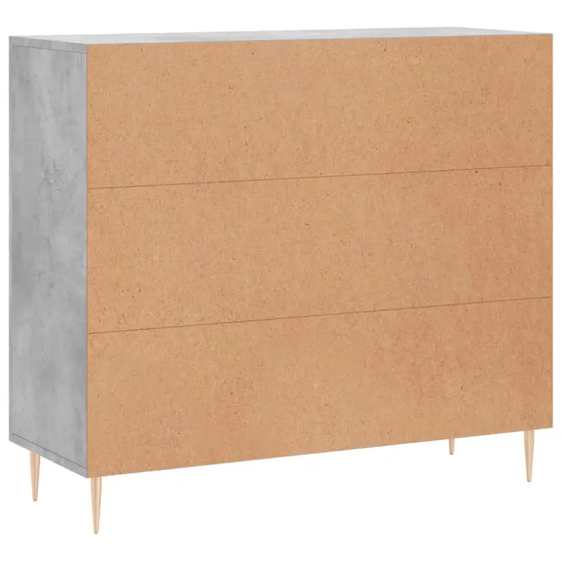 Moderne dressoir met metalen poten en bewerkt hout voor een tijdloze uitstraling - Dressoirs & buffetkasten