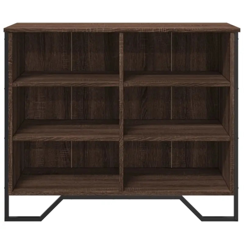 Moderne dressoir met metalen poten en bewerkt hout voor een tijdloze uitstraling - Dressoirs & buffetkasten