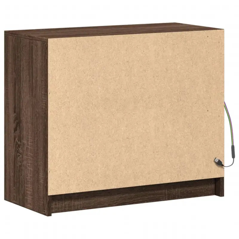 Moderne dressoir met RGB LED-verlichting en bewerkt hout - Dressoirs & buffetkasten