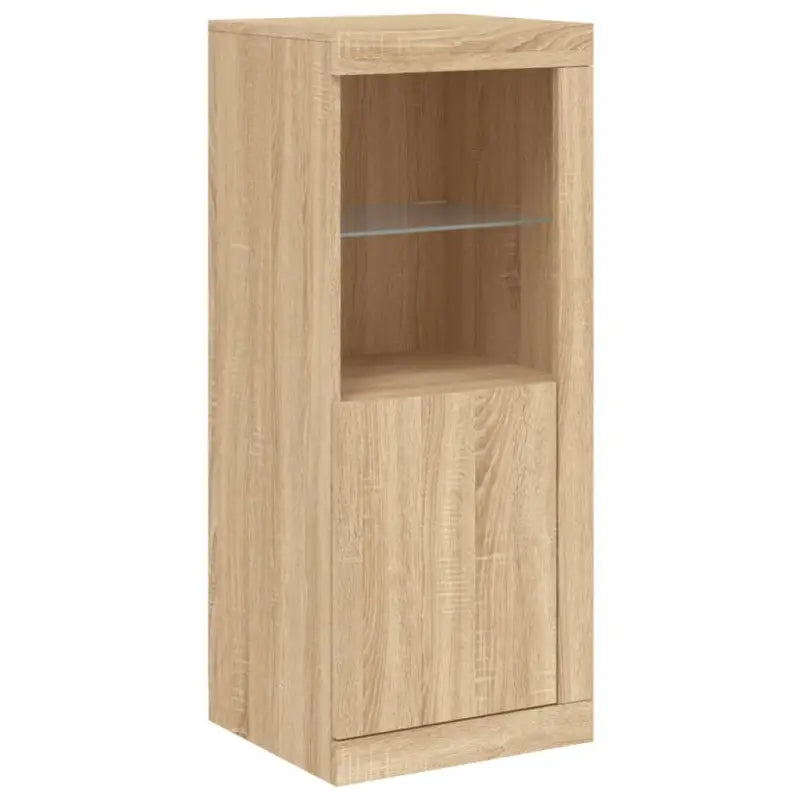 Moderne dressoir met rgb led-verlichting en duurzaam bewerkt hout - Dressoirs & buffetkasten