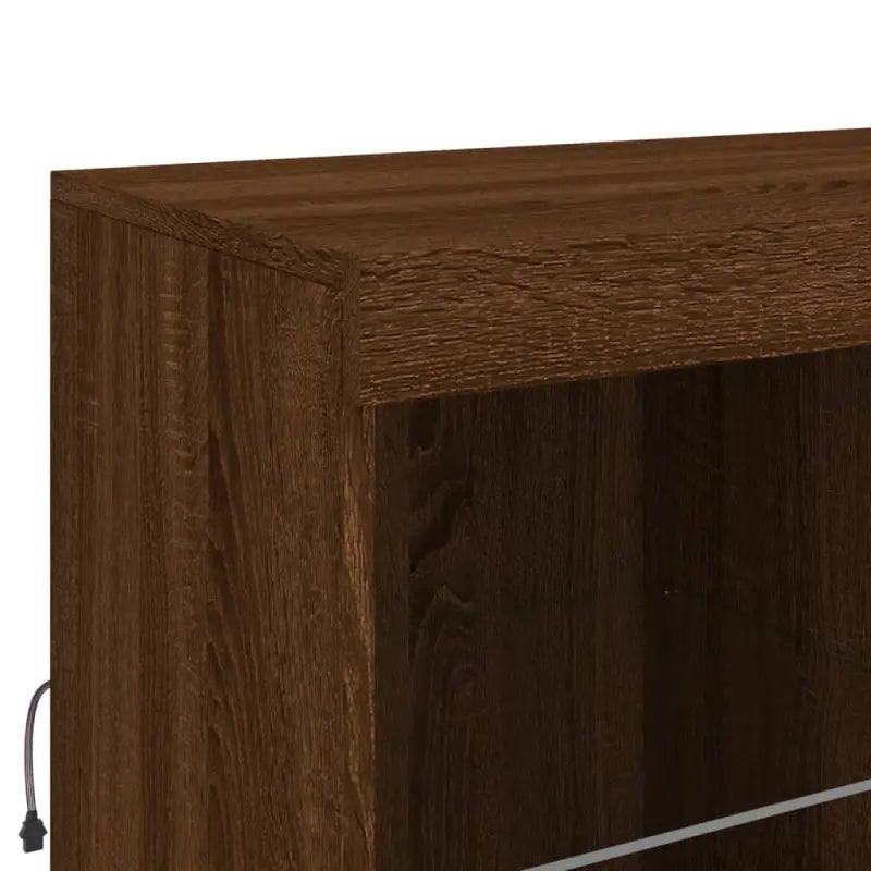 Moderne dressoir met rgb led-verlichting en duurzaam bewerkt hout - Dressoirs & buffetkasten