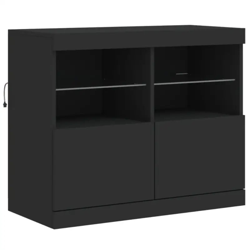 Moderne dressoir met rgb led-verlichting en duurzaam bewerkt hout - Dressoirs & buffetkasten