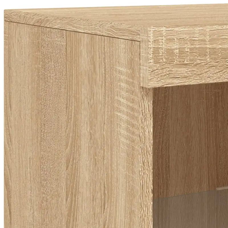Moderne dressoir met rgb led-verlichting en duurzaam bewerkt hout - Dressoirs & buffetkasten