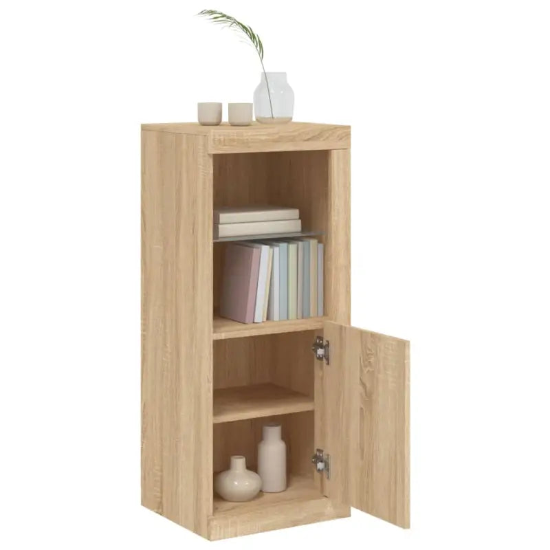Moderne dressoir met rgb led-verlichting en duurzaam bewerkt hout - Dressoirs & buffetkasten