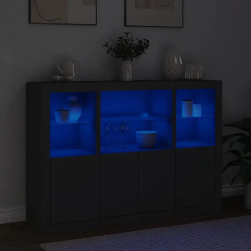 Moderne dressoirs van bewerkt hout met LED-verlichting en duurzame kwaliteit - Dressoirs & buffetkasten