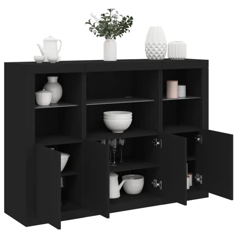 Moderne dressoirs van bewerkt hout met LED-verlichting en duurzame kwaliteit - Dressoirs & buffetkasten