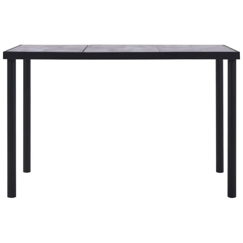 Moderne eettafel met houten nerf voor binnen en buitengebruik - Eettafels