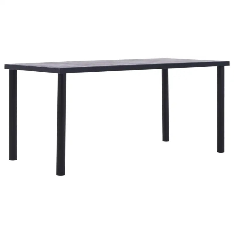 Moderne eettafel met houten nerf voor binnen en buitengebruik - 160 x 80 x 75 cm / 1 - Eettafels