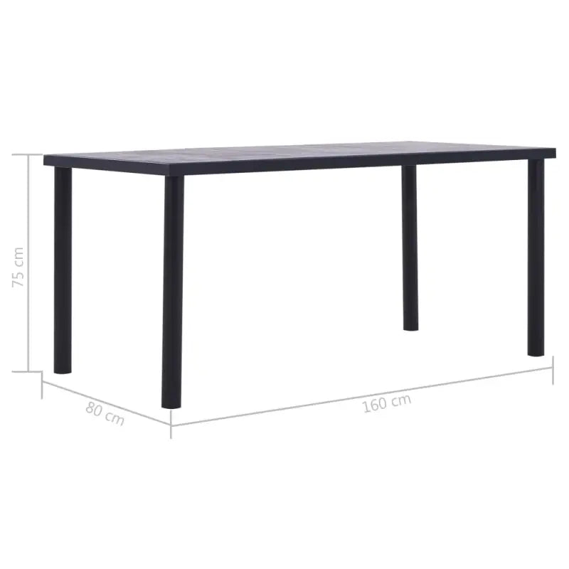 Moderne eettafel met houten nerf voor binnen en buitengebruik - Eettafels