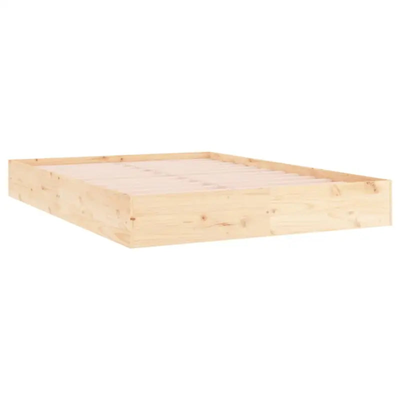 Moderne houten bedframe van massief grenenhout voor stijlvolle slaapkamers - Bedden & bedframes