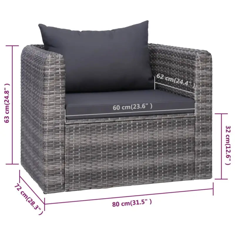 Moderne loungeset biedt royale zithoek en waterbestendige buitencomfort - Tuinsets