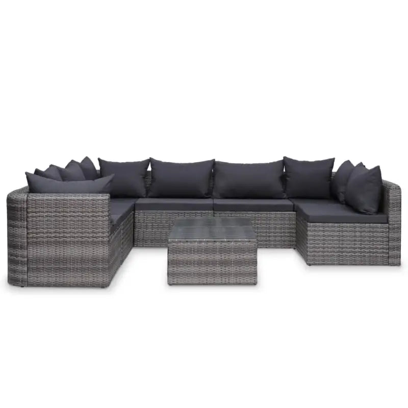 Moderne loungeset biedt royale zithoek en waterbestendige buitencomfort - Tuinsets
