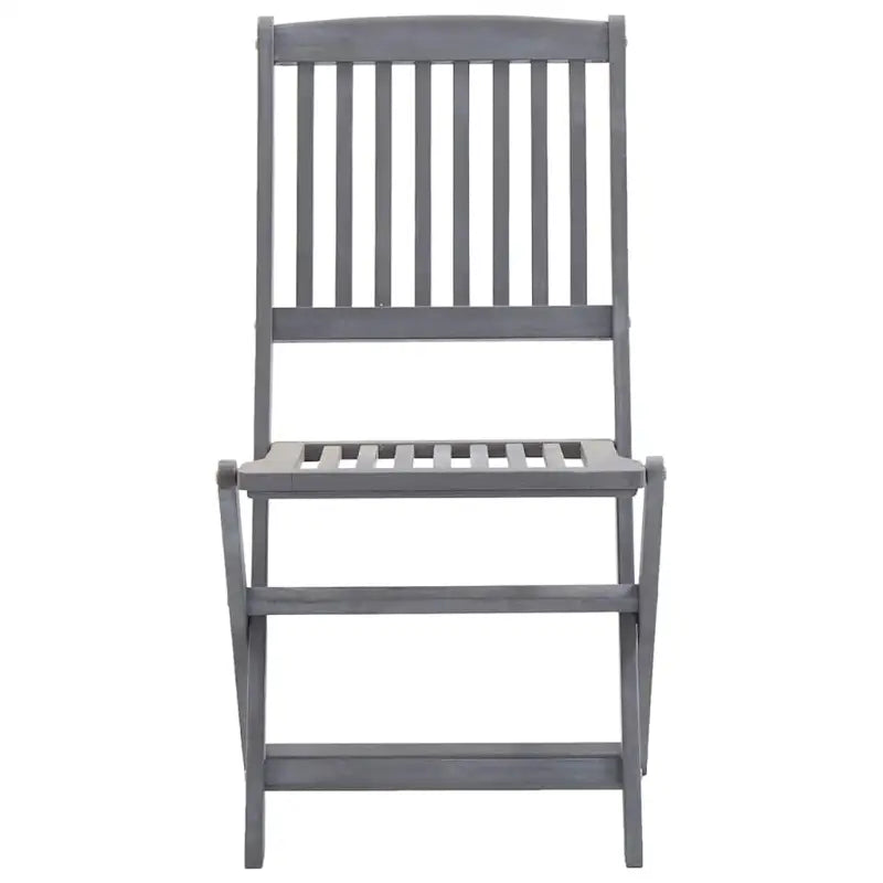 Moderne massief acaciahout tuinstoelen met kussens voor buiten eten - Tuinstoelen