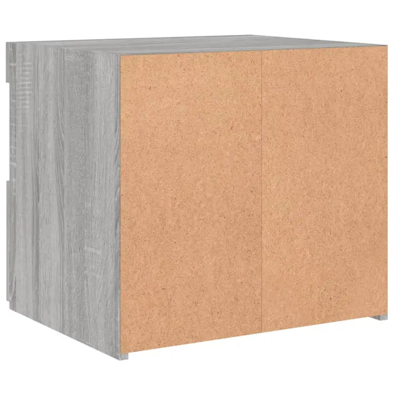 Moderne Nachtkastjes met LED en Grijs Sonoma hout voor elke slaapkamer - Nachtkastjes