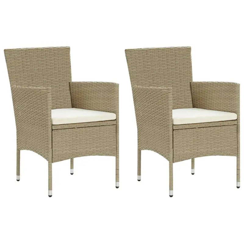 Moderne poly rattan tuinstoelen voor een stijlvolle tuinset - Tuinstoelen