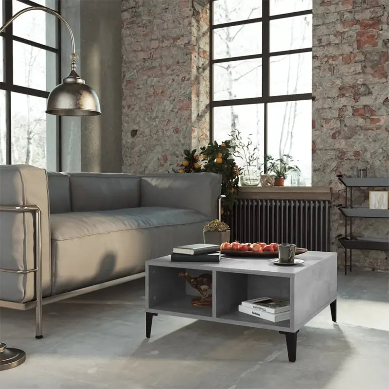 Moderne salontafel met opbergmogelijkheden voor je interieur - Betongrijs / 1 - Salontafels