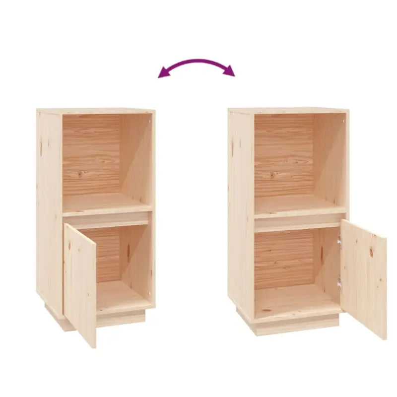 Moderne stijl Dressoir van massief Grenenhout voor een opgeruimd huis - Dressoirs & buffetkasten