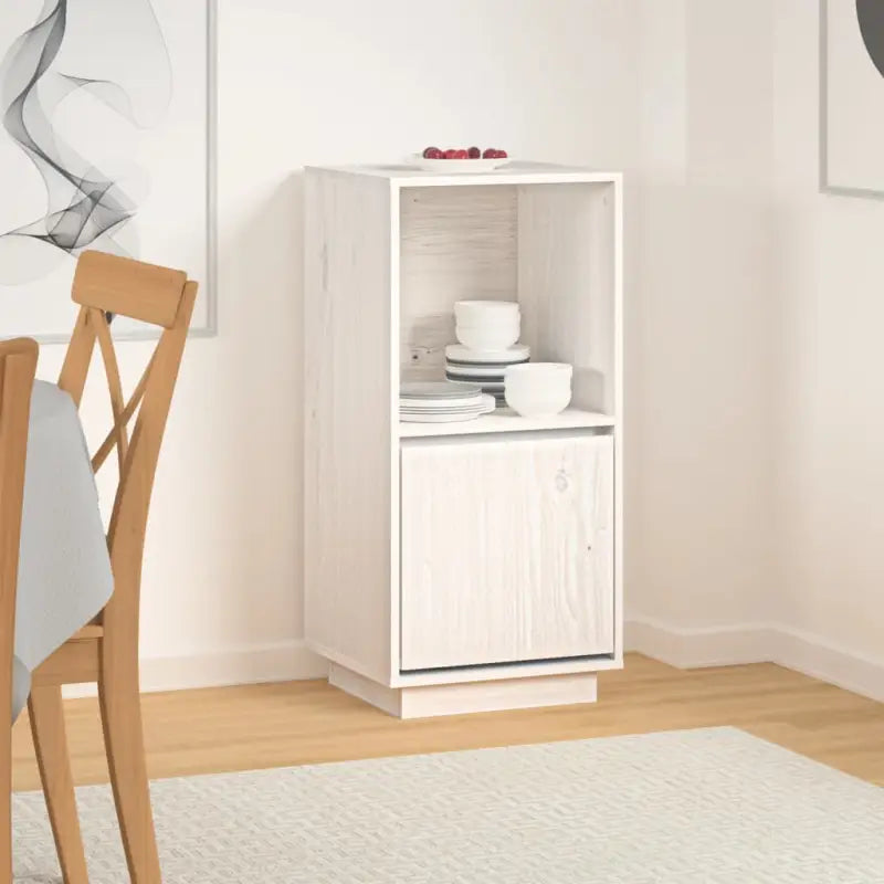 Moderne stijl Dressoir van massief Grenenhout voor een opgeruimd huis - Wit / 1 - Dressoirs & buffetkasten