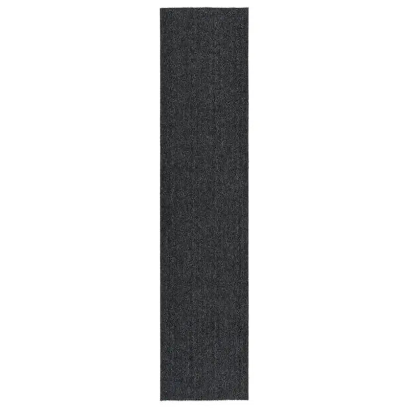 Moderne tapijtloper voor binnengebruik met duurzame materialen - Antraciet / 100 x 450 cm - Vloerkleden