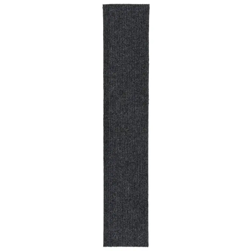 Moderne tapijtloper voor binnengebruik met duurzame materialen - Antraciet / 100 x 500 cm - Vloerkleden
