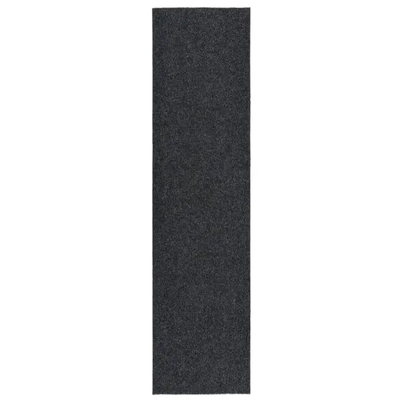 Moderne tapijtloper voor binnengebruik met duurzame materialen - Antraciet / 100 x 400 cm - Vloerkleden