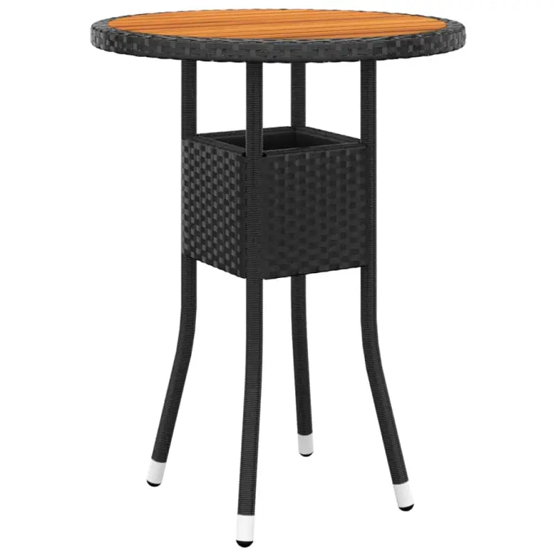 Moderne tuinset met poly rattan en massief acaciahout voor elke buitenruimte - Tuinsets