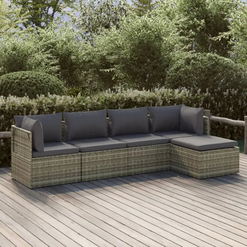 Moderne tuinset met waterdichte zak en comfortabele afmetingen kussen - Tuinsets