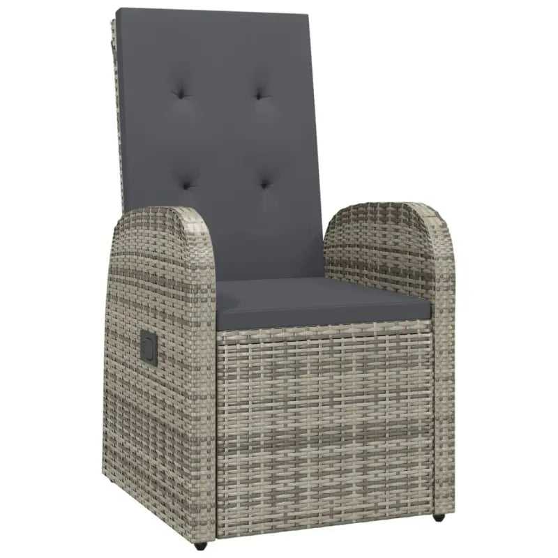 Moderne tuinset van poly rattan voor dining en ontspanning - Tuinsets