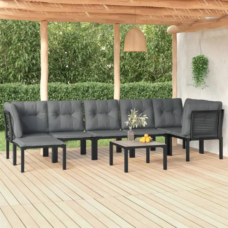 Moderne tuinsets met gepoedercoat staal en stijlvolle afmetingen - Tuinsets