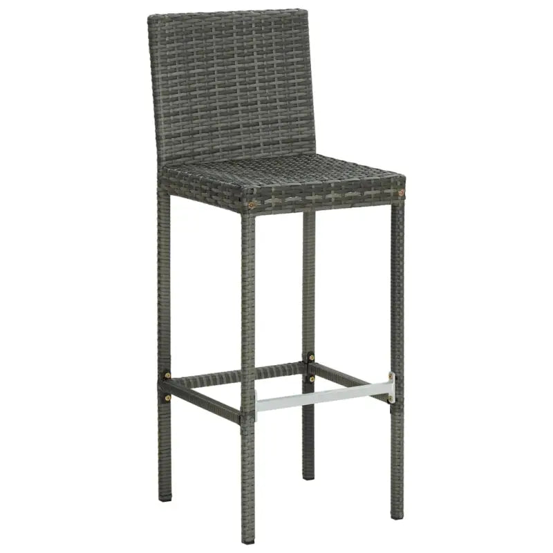 Moderne tuinstoelen met poly rattan voor een eigentijdse eetruimte - Tuinstoelen