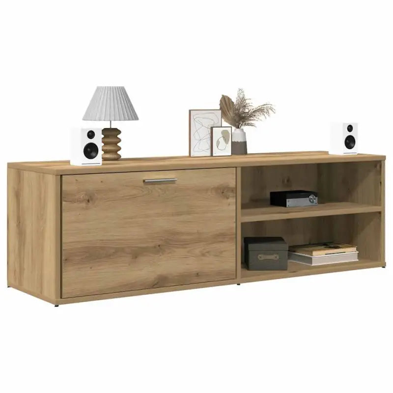Moderne TV-meubels van bewerkt hout voor elk interieur - artisanaal eikenkleurig / 1 - Tv-meubels